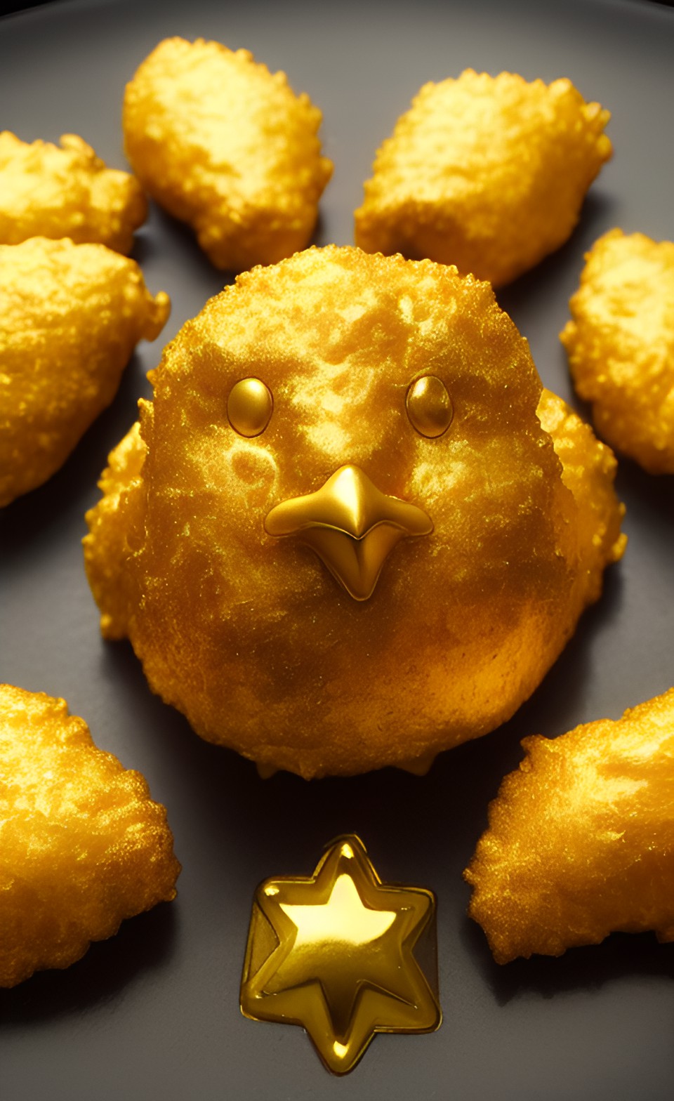 a golden chicken nugget preview