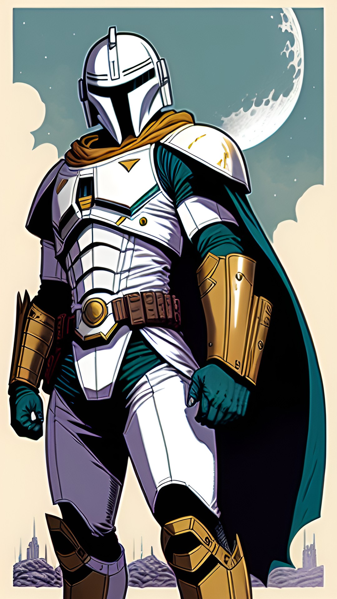 moon knight's' mandalorian armor preview