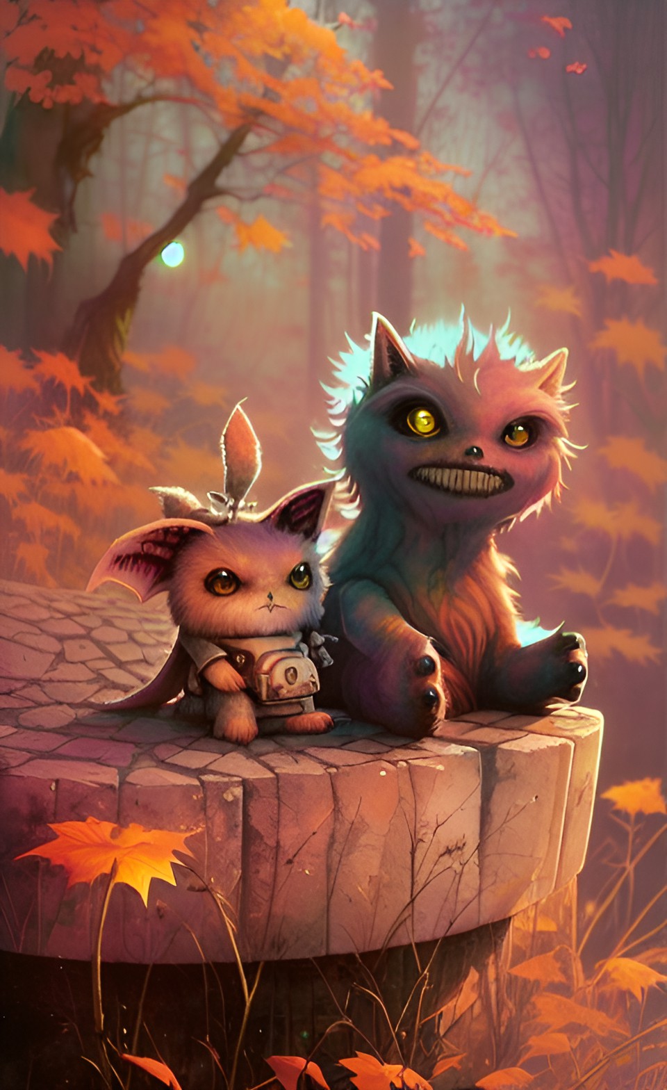 Buddies - adorable fuzzy cuddly small alien creature preview