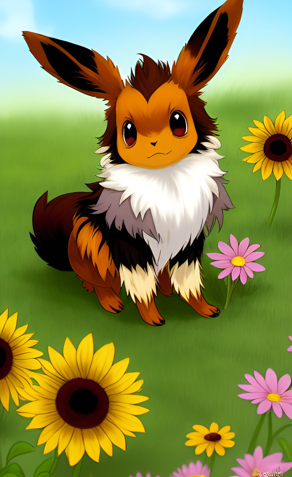 eevee as a fluffy bee preview