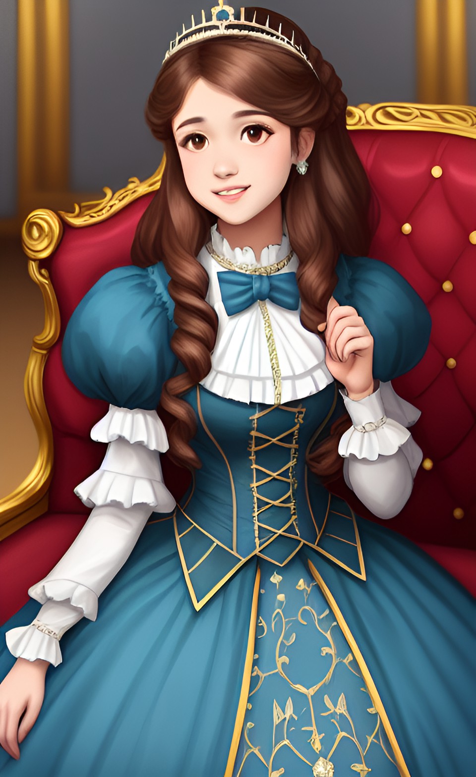 Meredith Agnostia - pokimane as a victorian princess preview