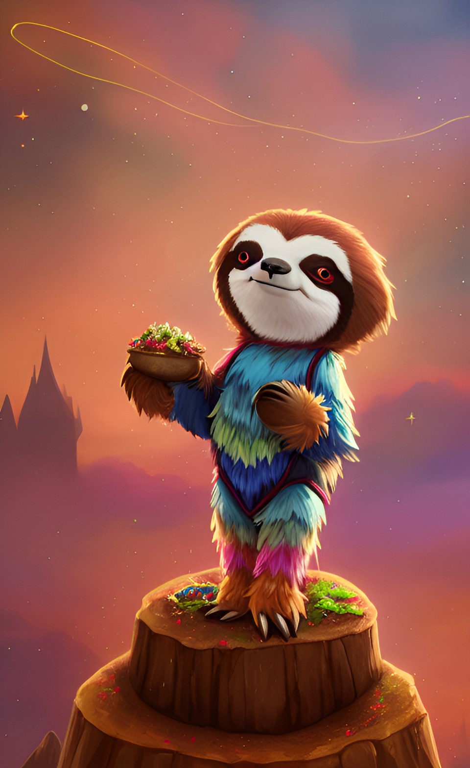 magical sloth preview