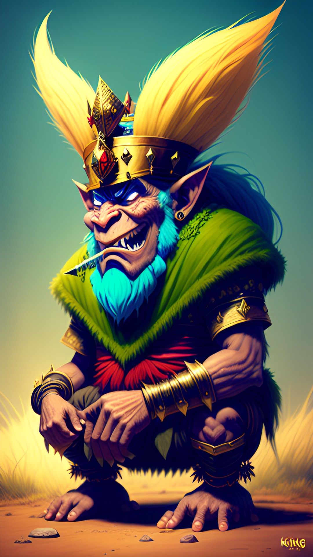 troll king preview