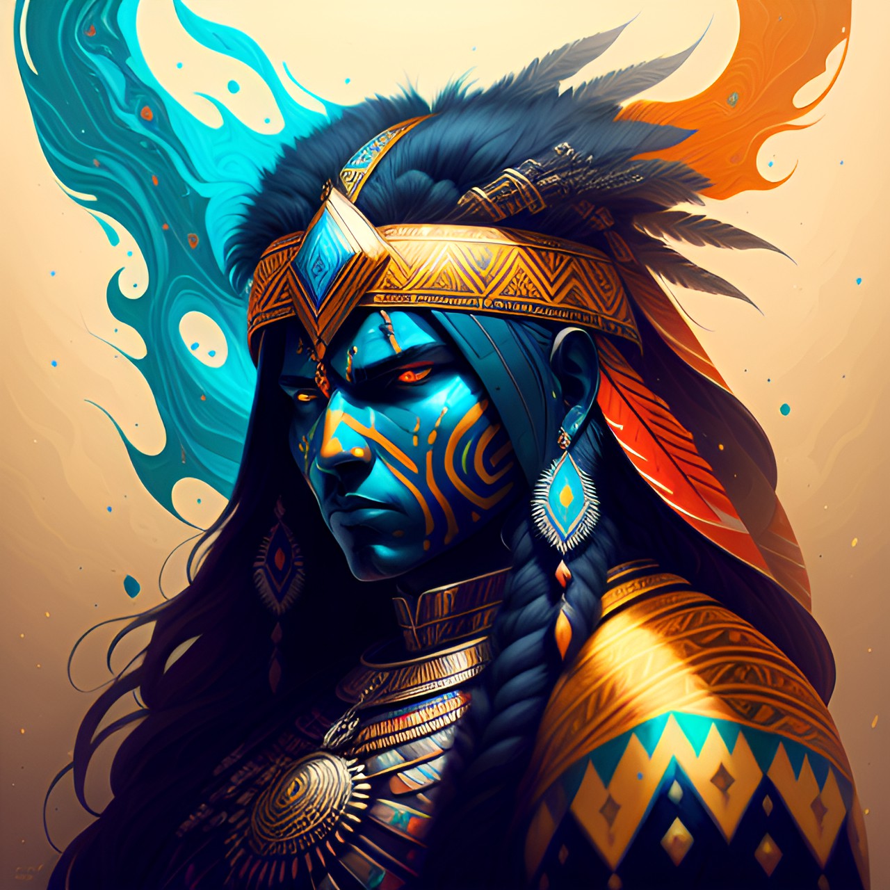 indian sioux warrior icon preview