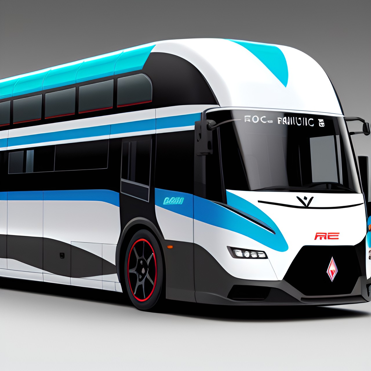 futuristic race bus concept preview