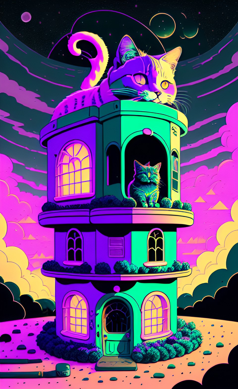 cat house preview