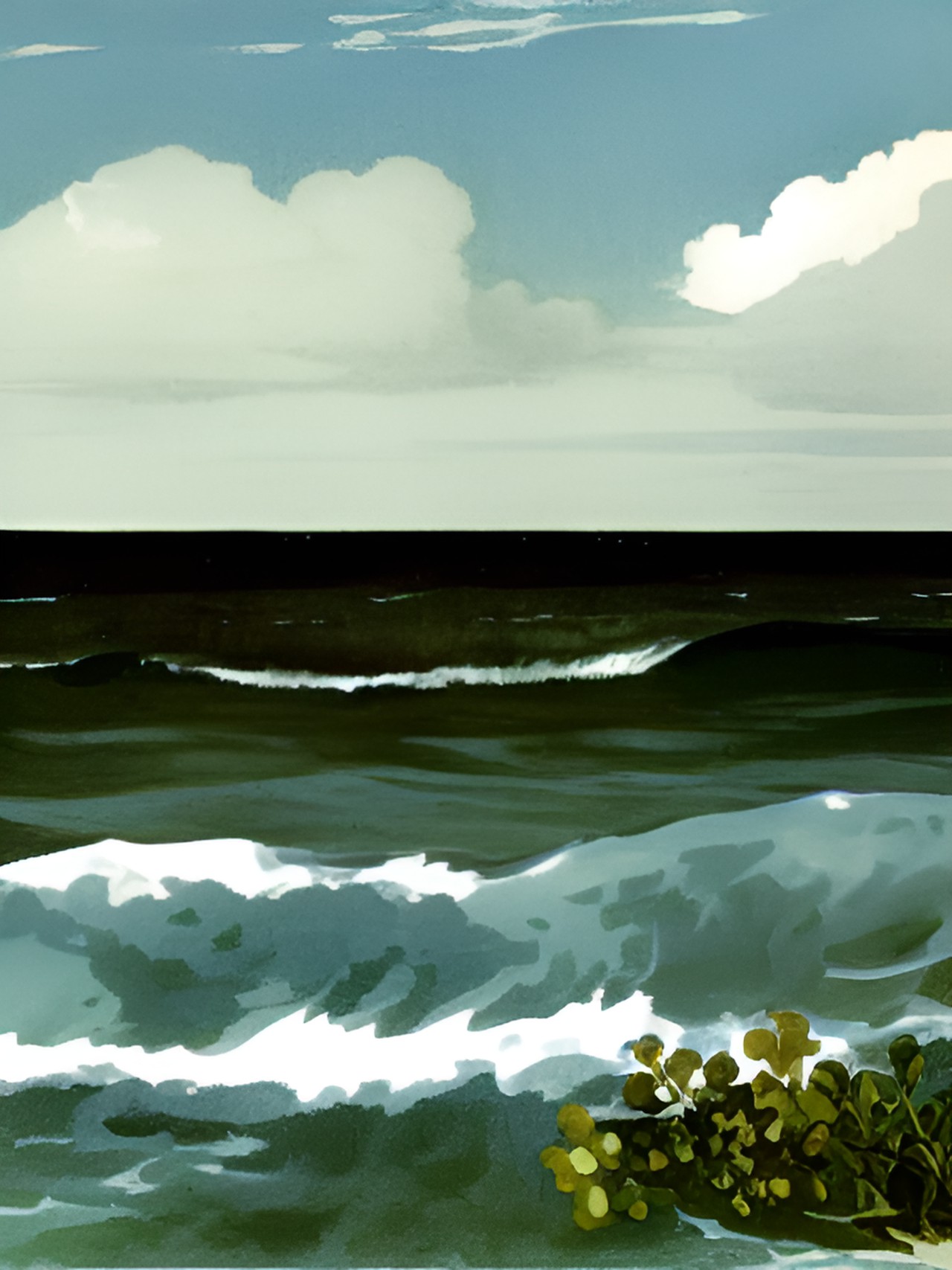 Inspired by - winslow homer style undertow preview