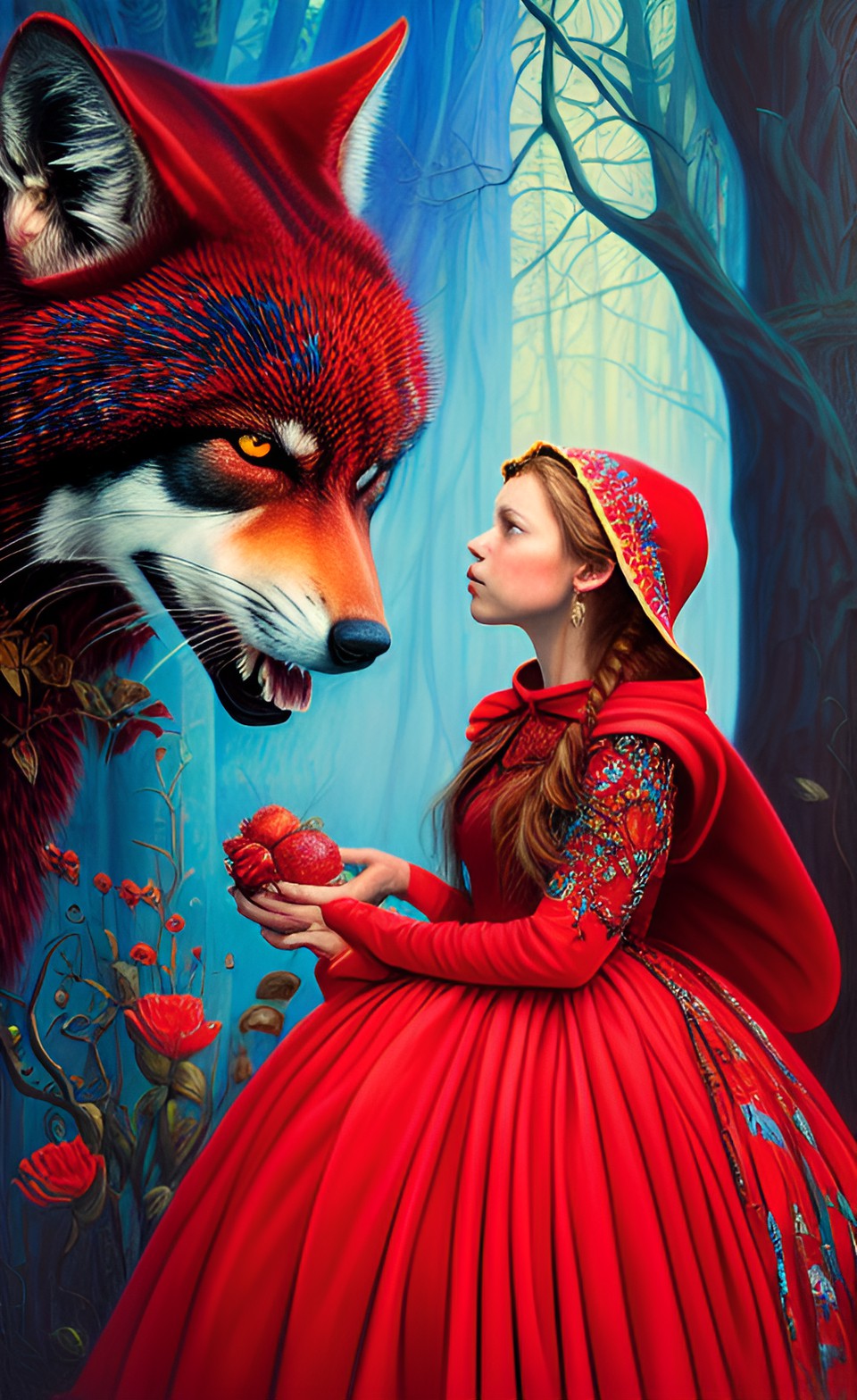 red ridinghood fears the wolf preview