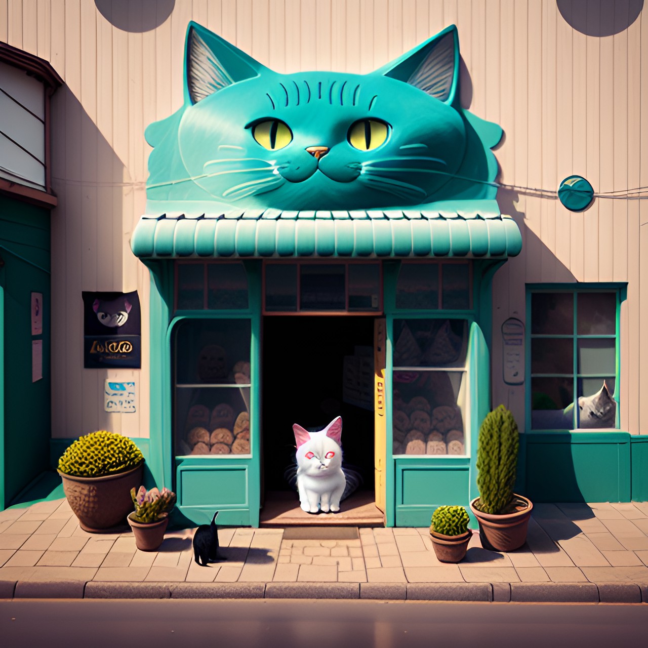 cat shaped store preview