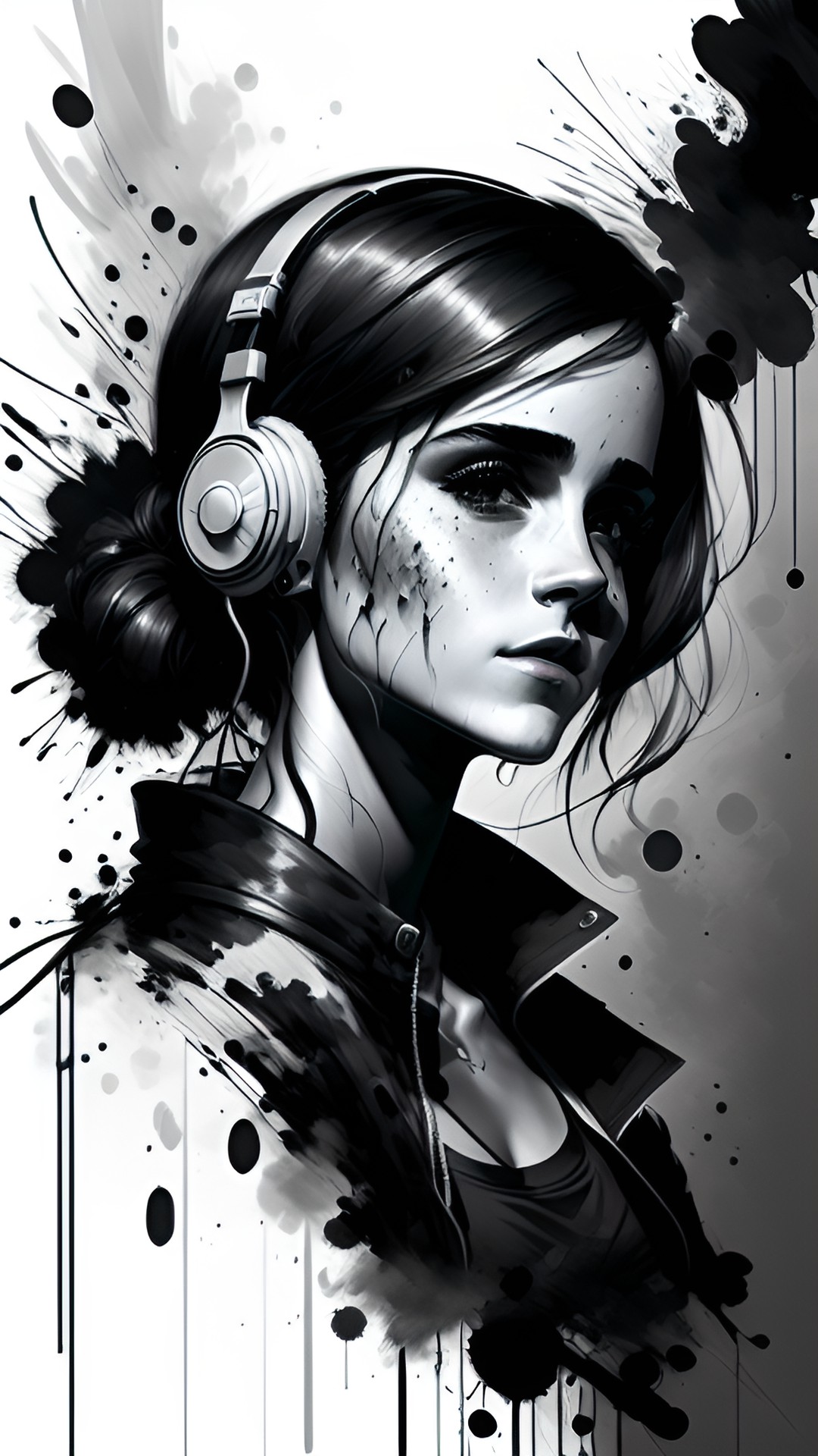 the vibe - emma watson as a dj, headphones preview