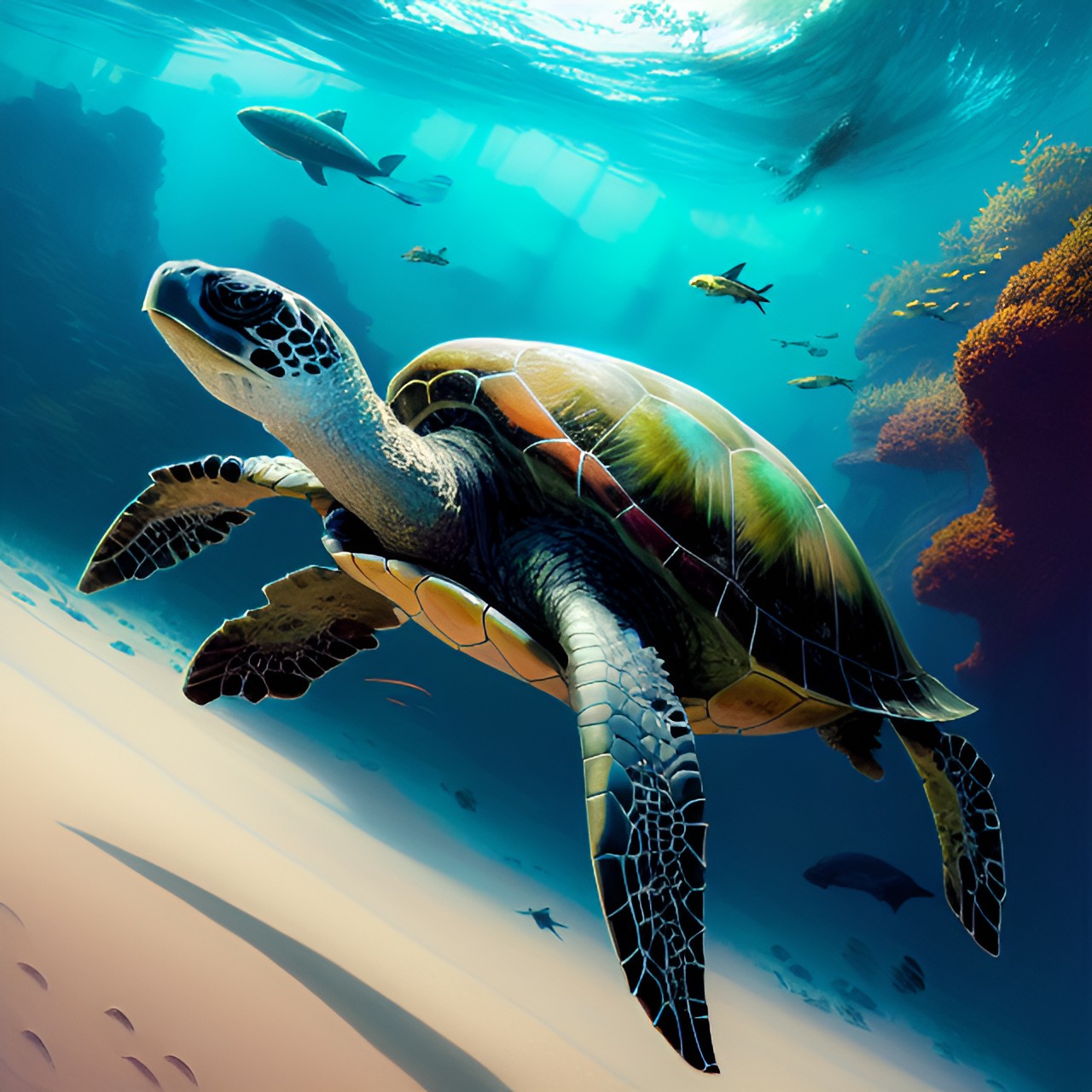 sea turtles preview