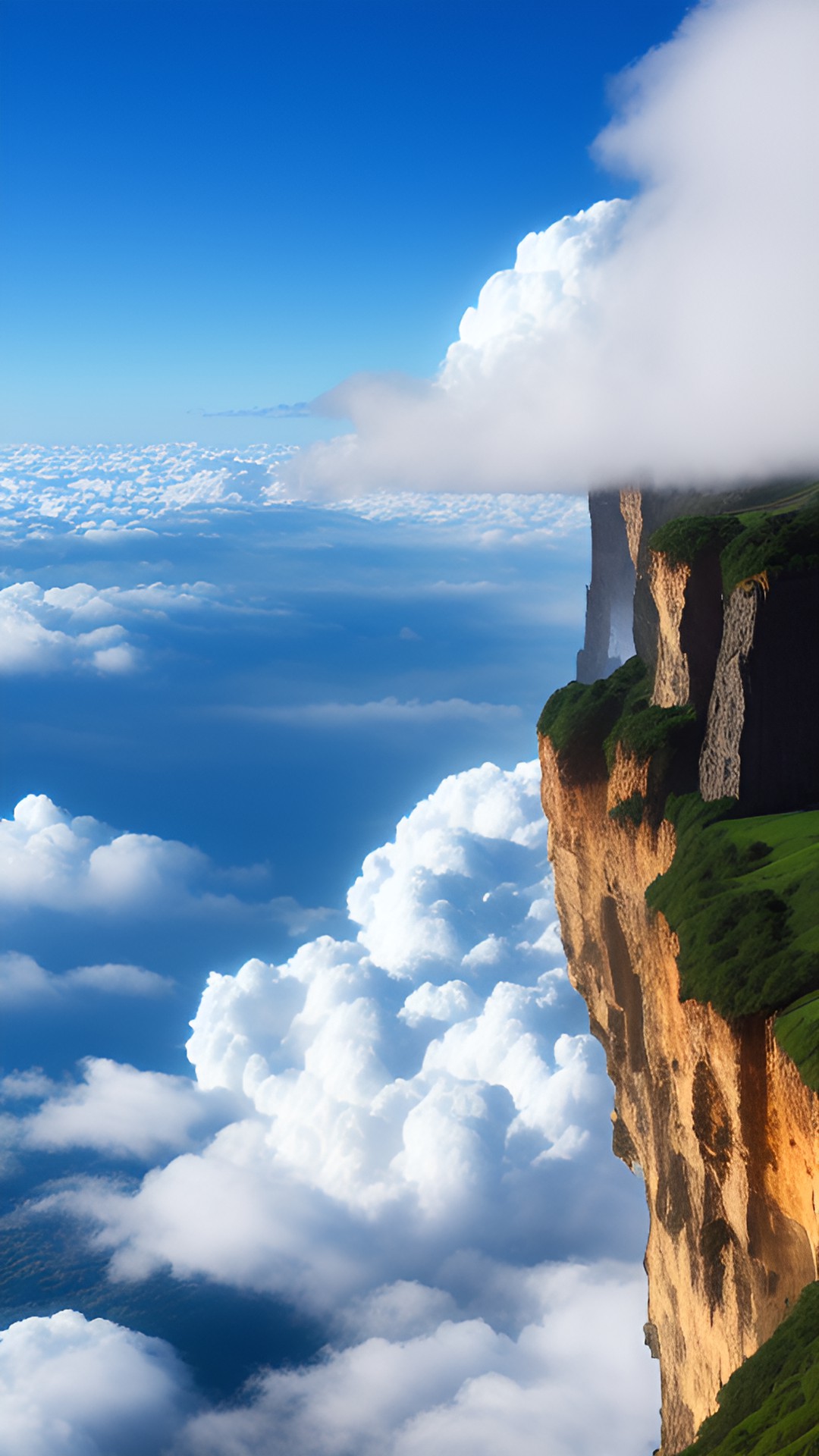 cliffs in the clouds preview