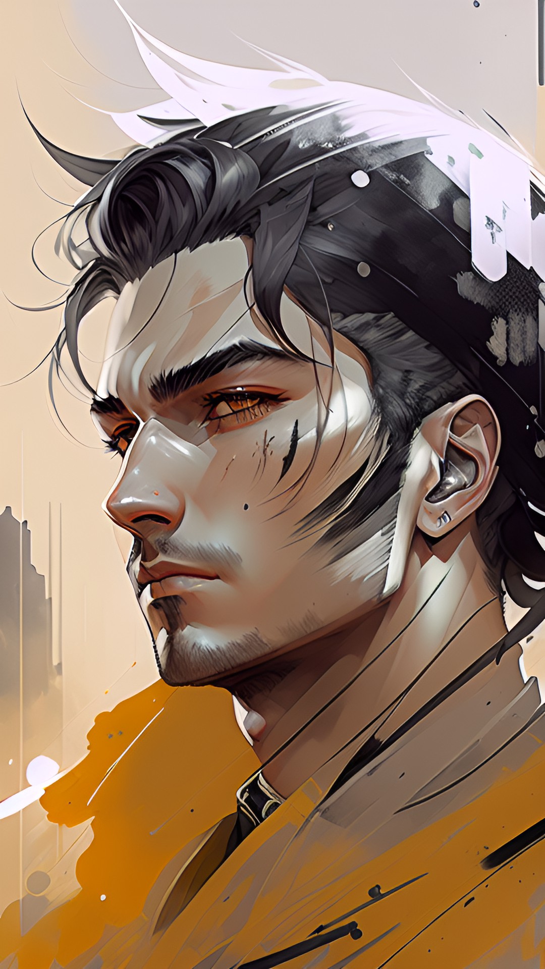 portrait, male, otome game style preview