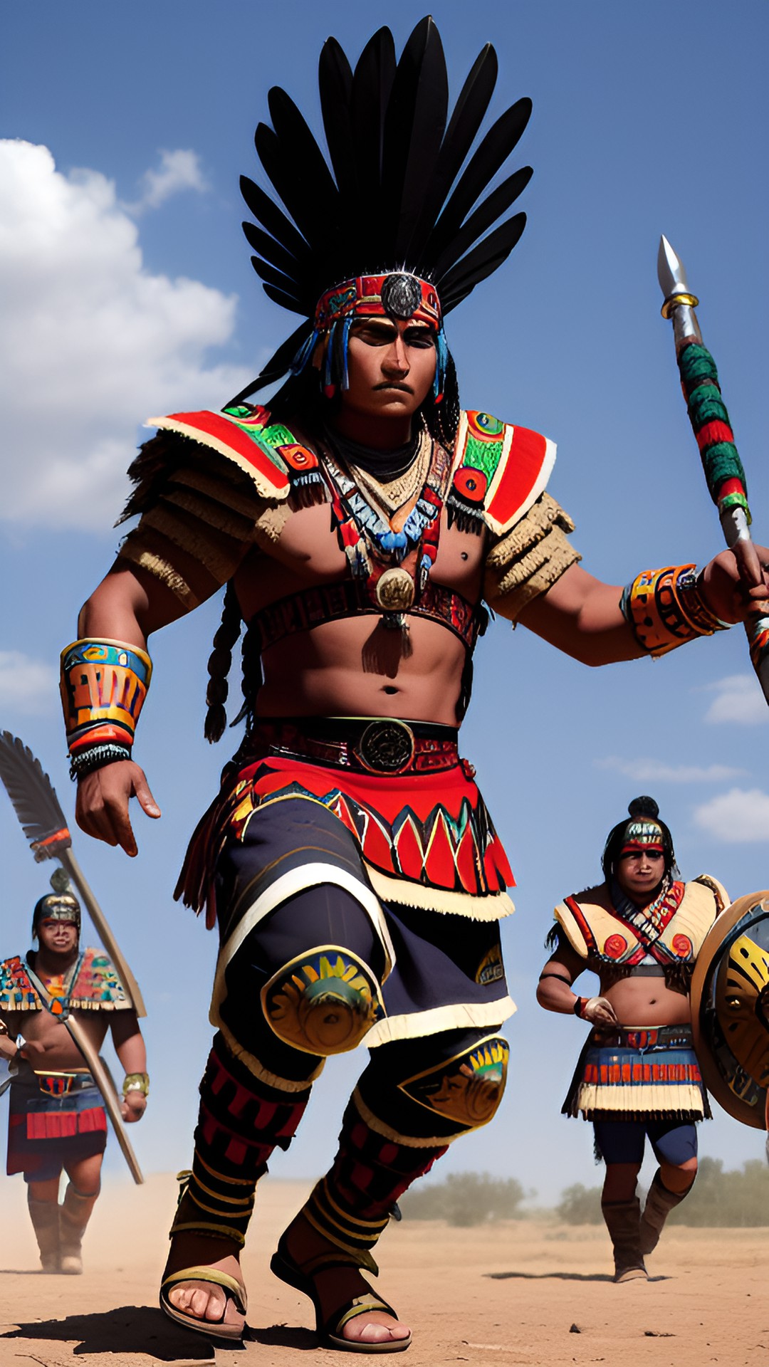 aztec warriors of the future preview