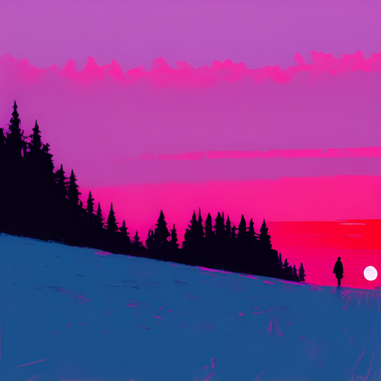 pink sunset preview