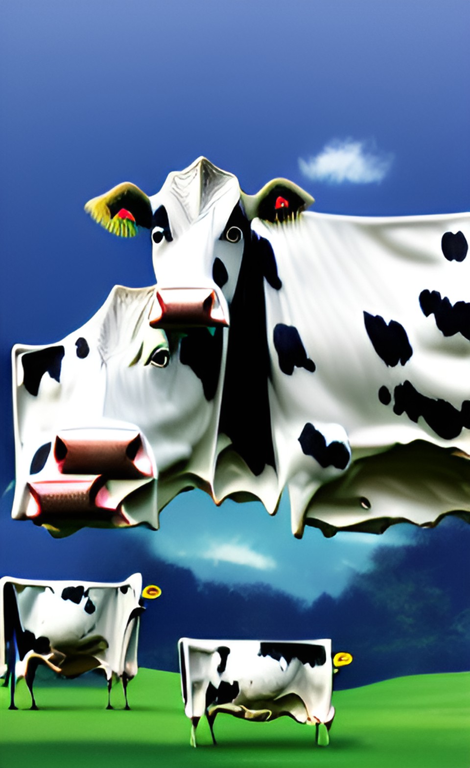 Vacas nas nuvens - cloud preview