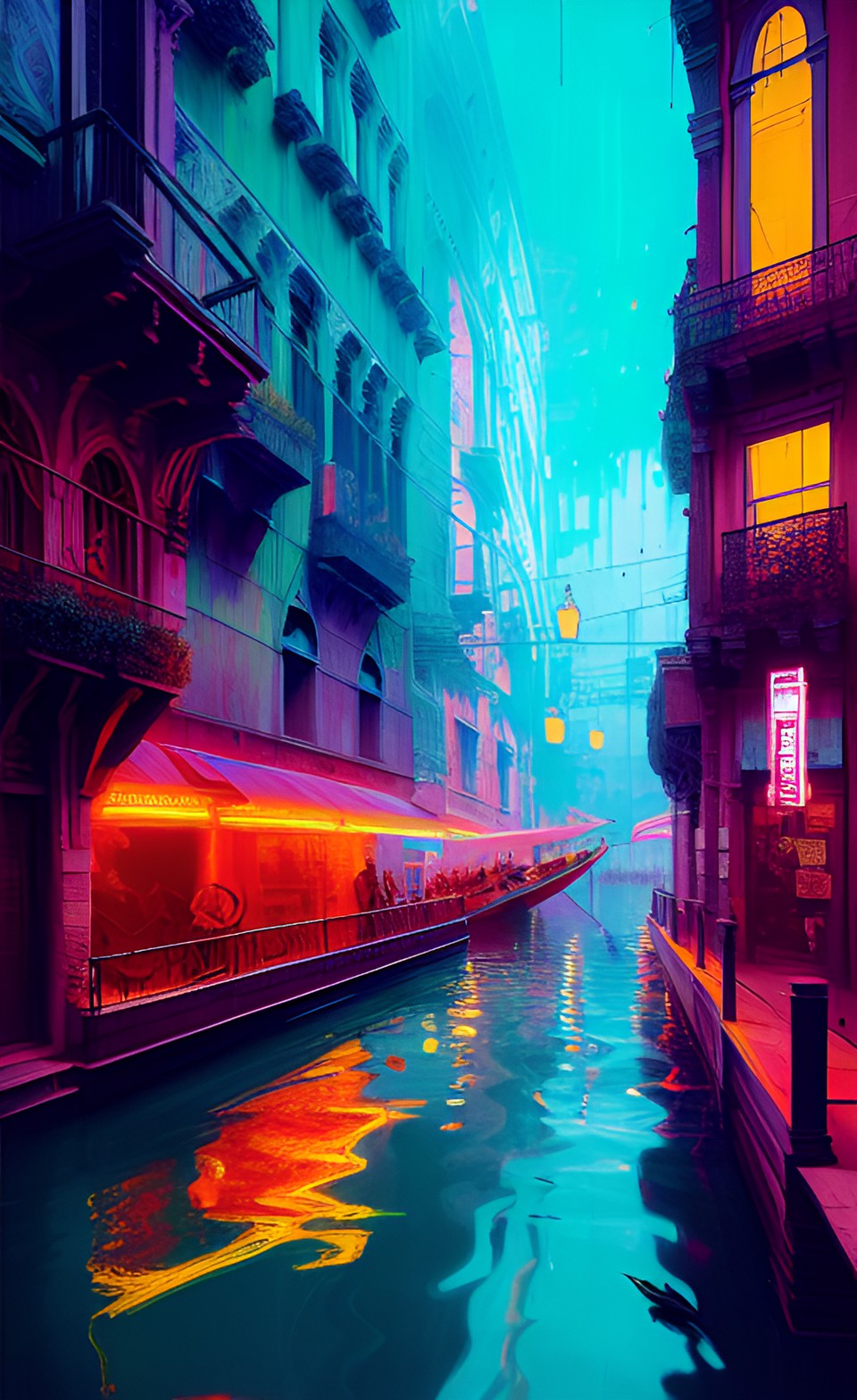 neon venice preview