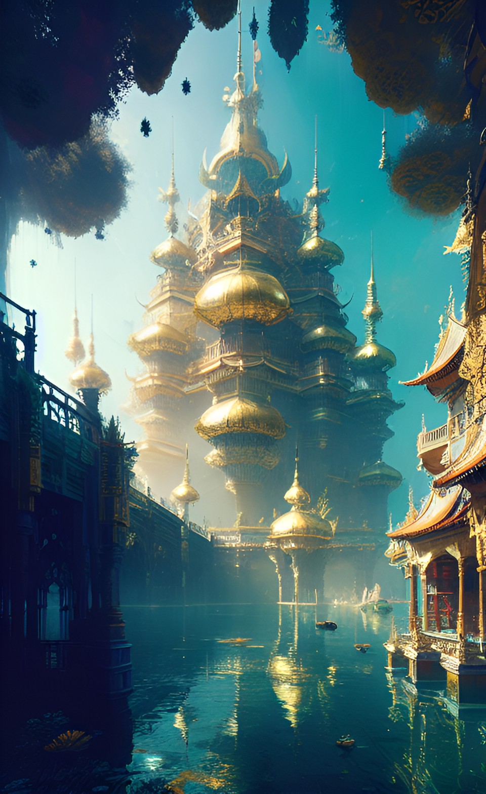 golden underwater palace preview