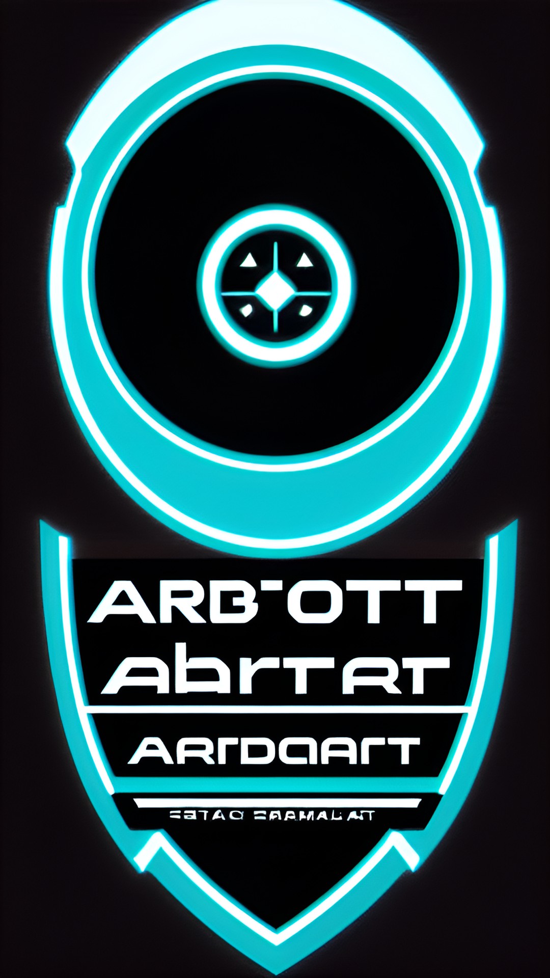 scifi  firmen logo mit schwarzem hintergrund und dem namen 3arcbot preview