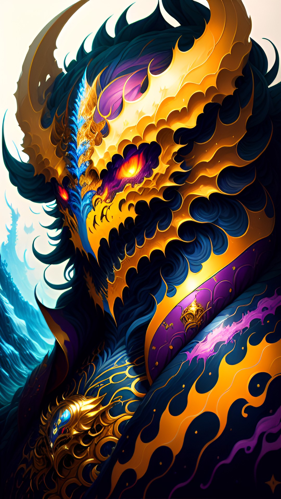 digiart anime beast death monster fantastical full-length_portrait preview