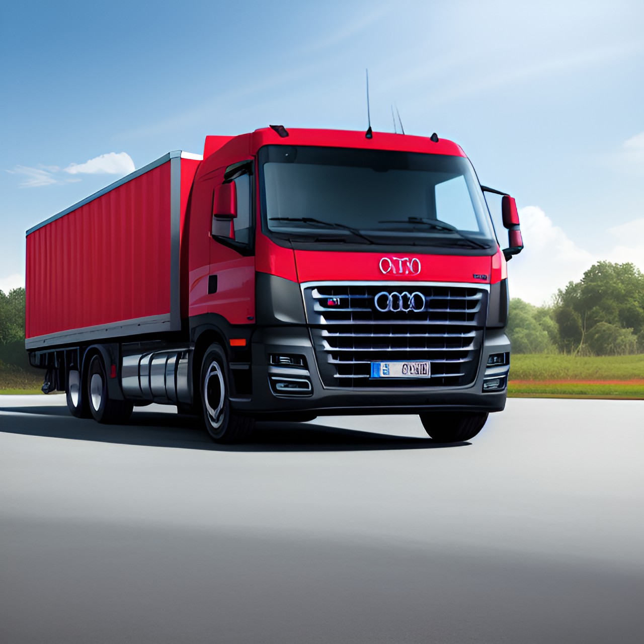 audi cargo truck preview