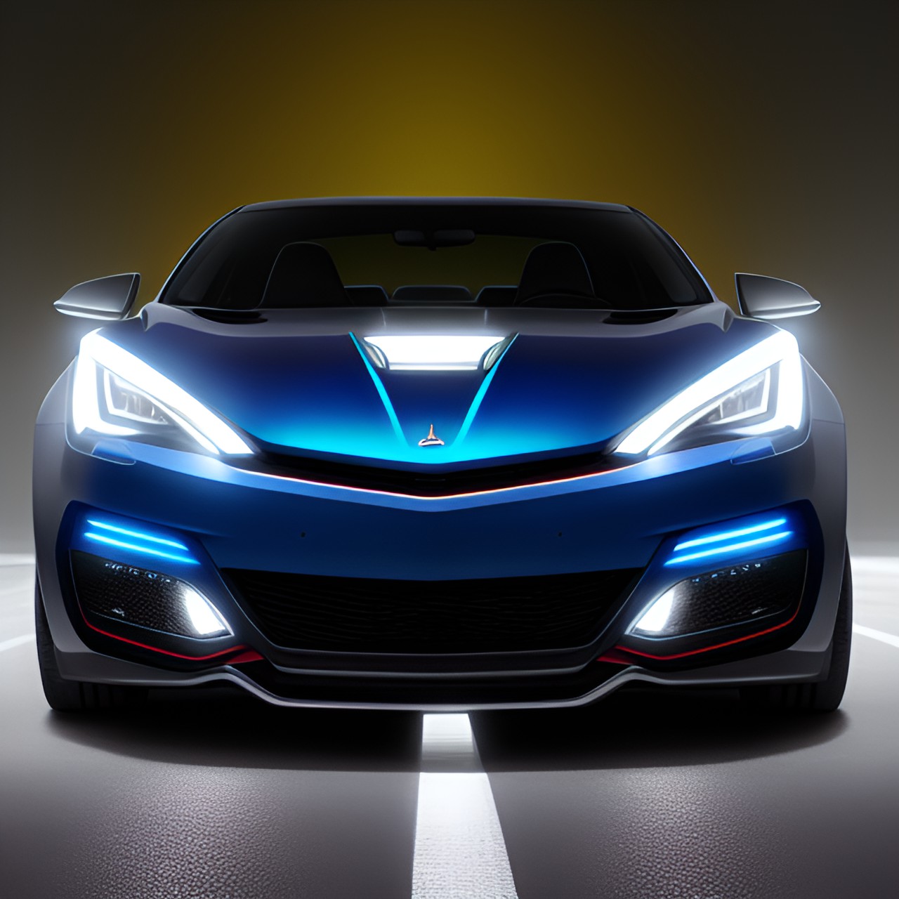 cool concept car led headlights preview