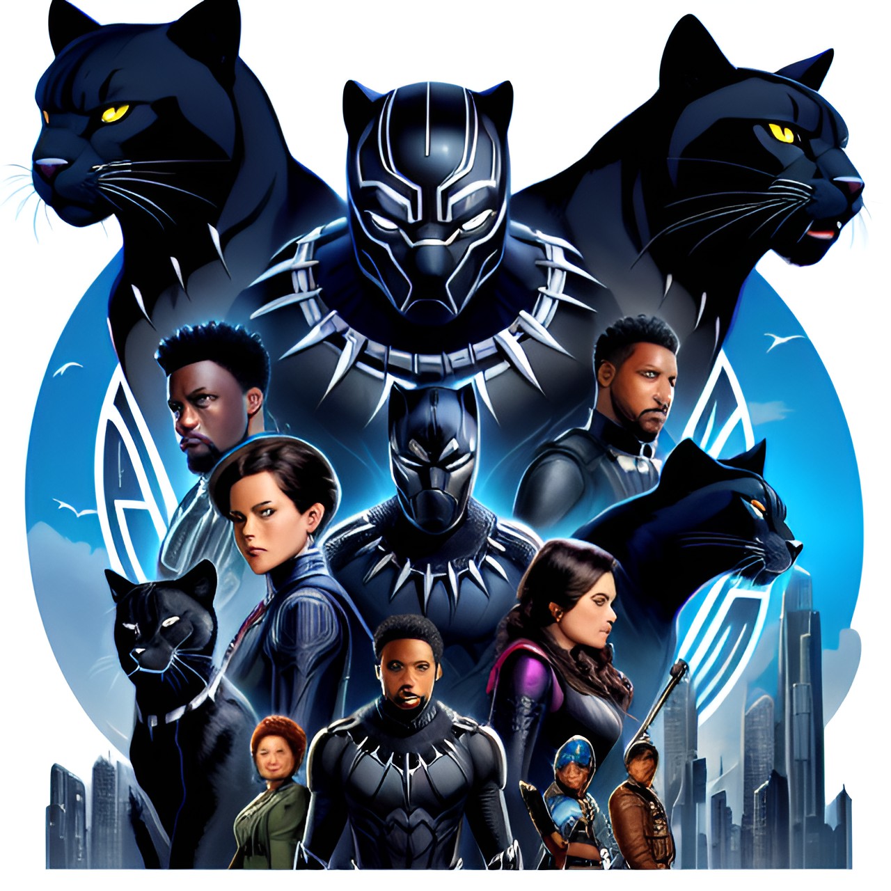 black panther animal universe preview