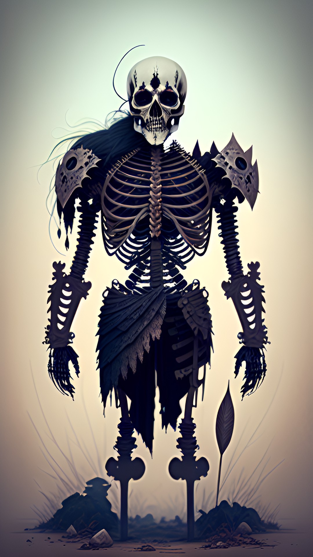 decaying skeleton warrior preview