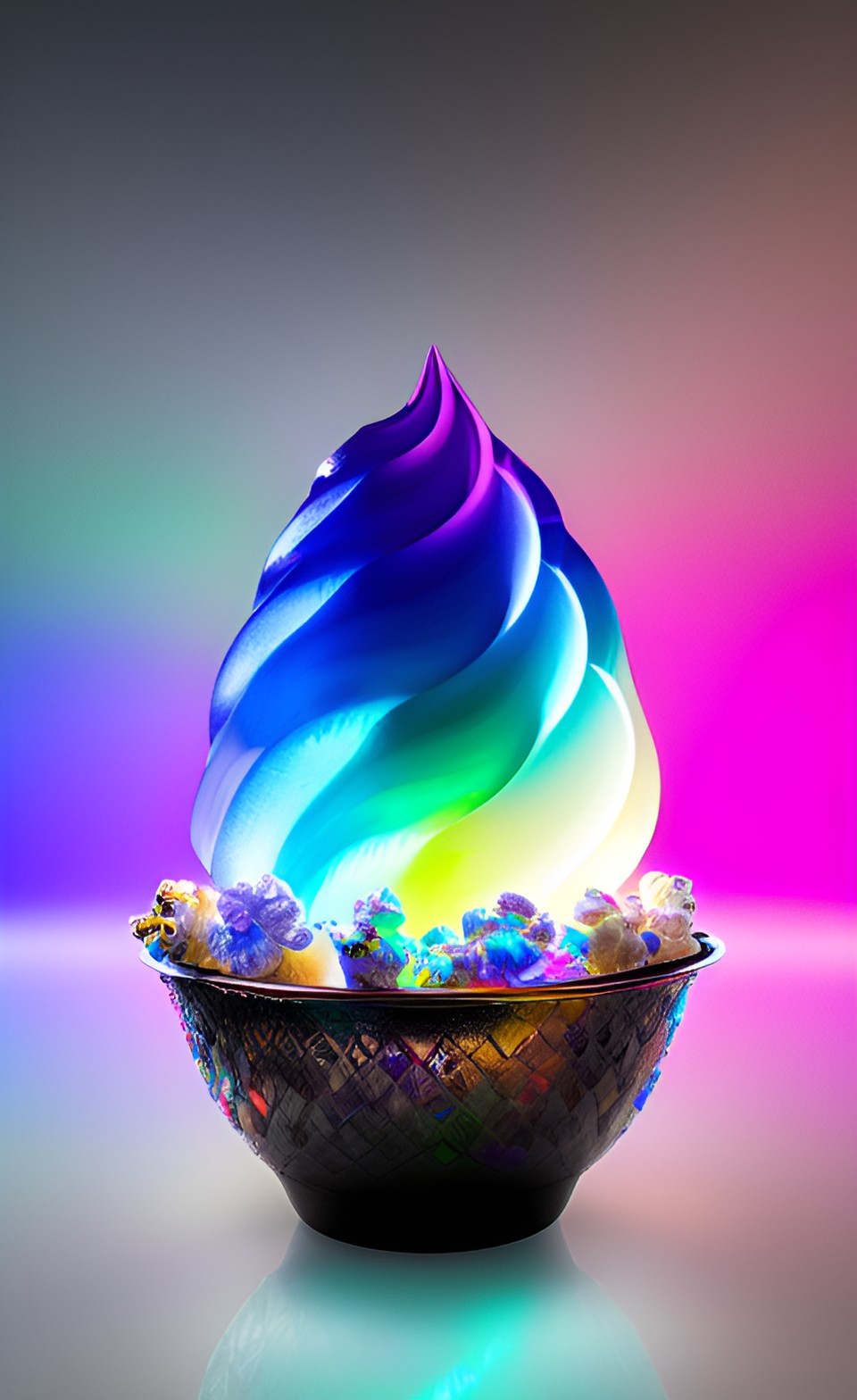 icecream? - iridescent ice-cream diamond in lightning roast wings movie popcorn bomb story preview