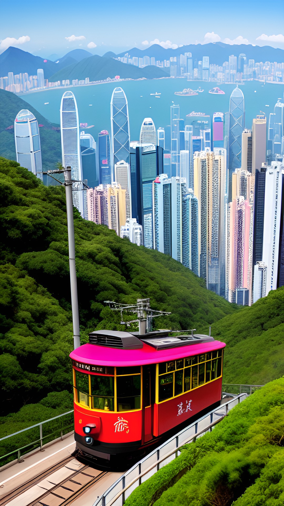 Peak Tram Hong Kong - peak tram hong kong victoria peak preview