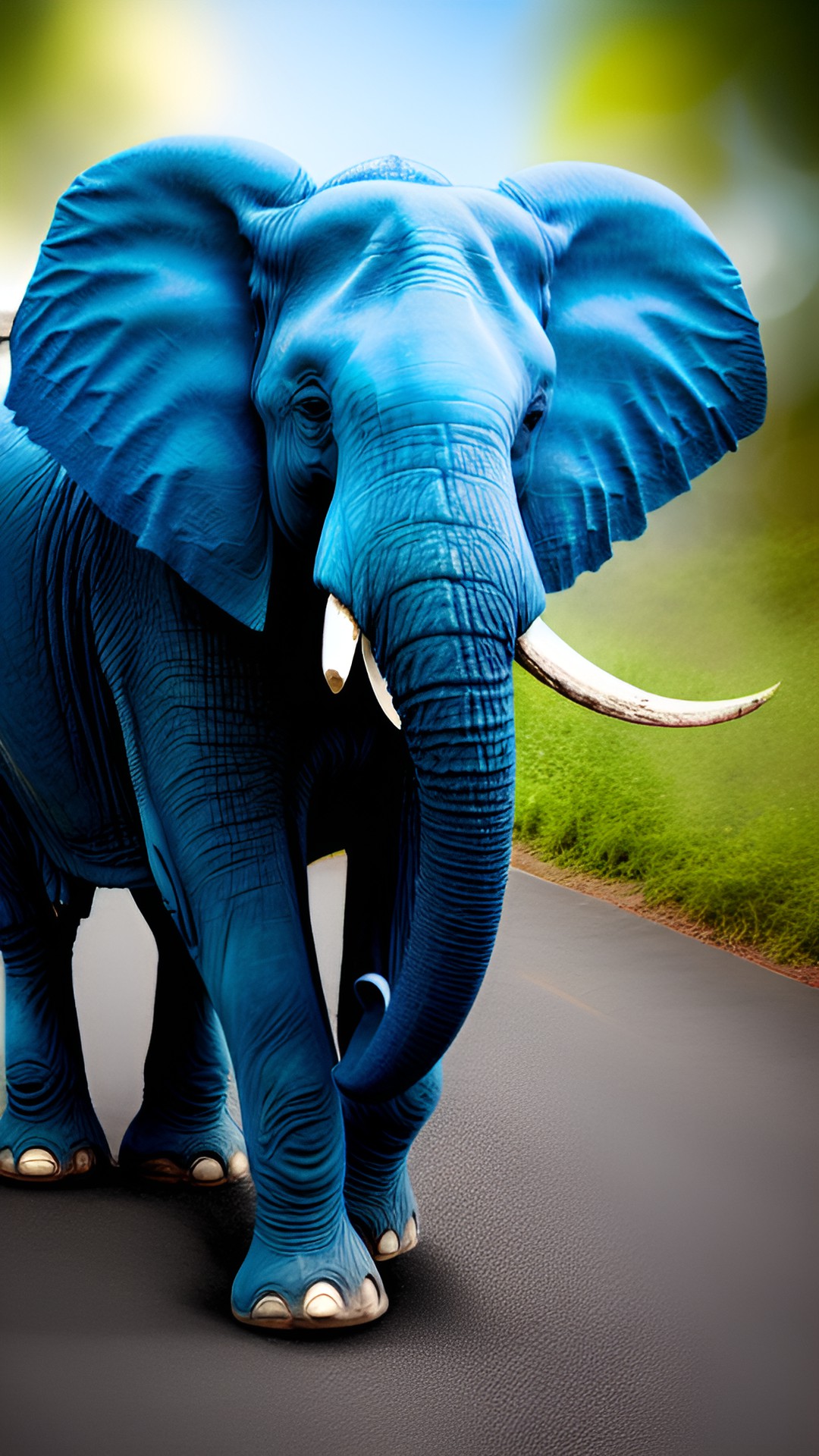 blue elephant preview