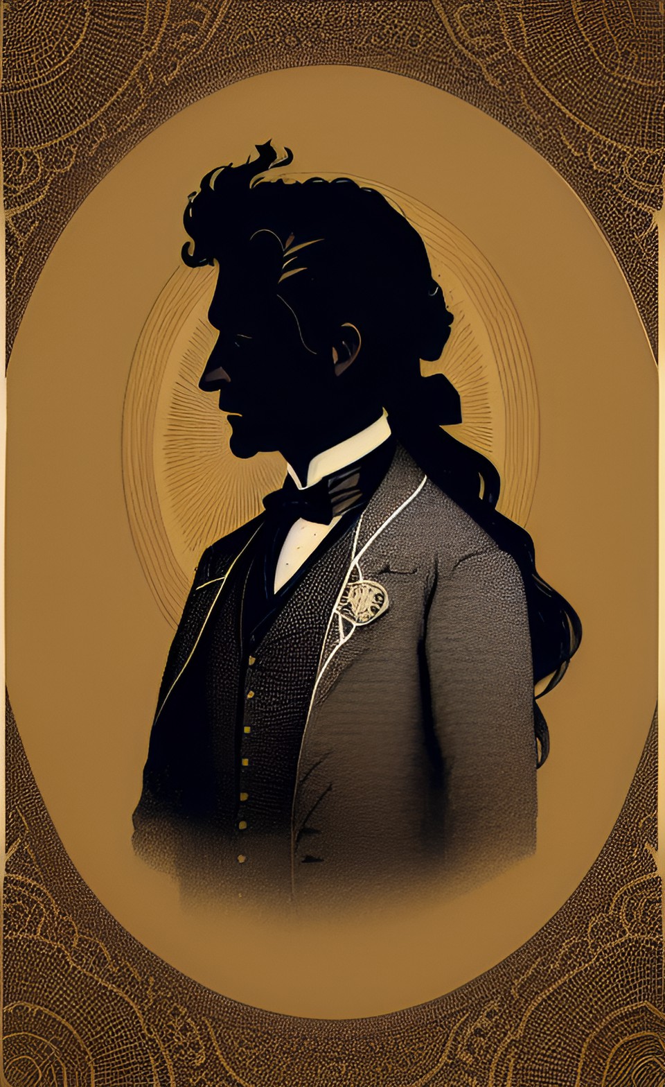 1,800 hand-cut silhouettes of 19th-century historical figures get digitized & put online by the smithsonian preview