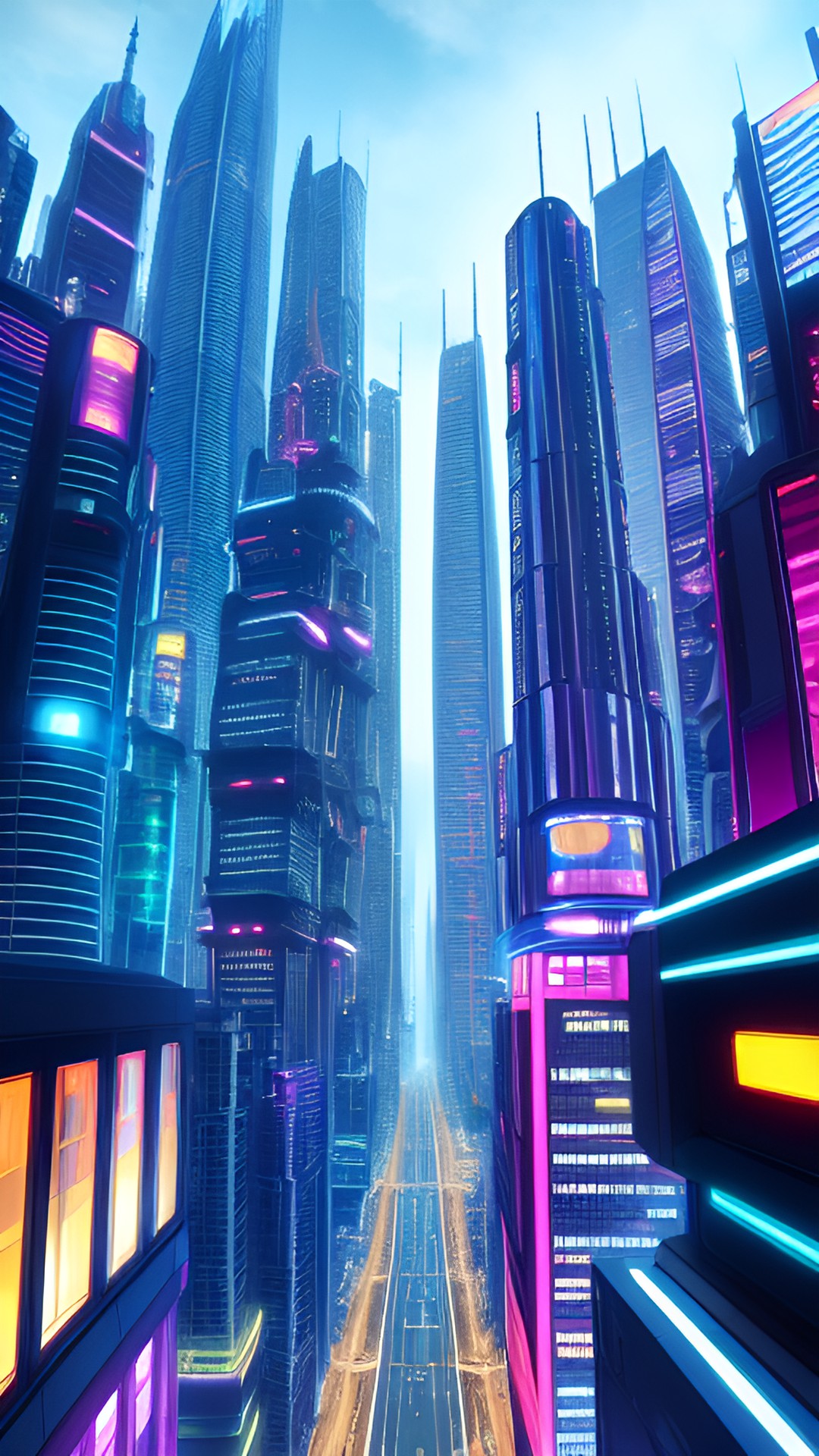 futuristic city preview