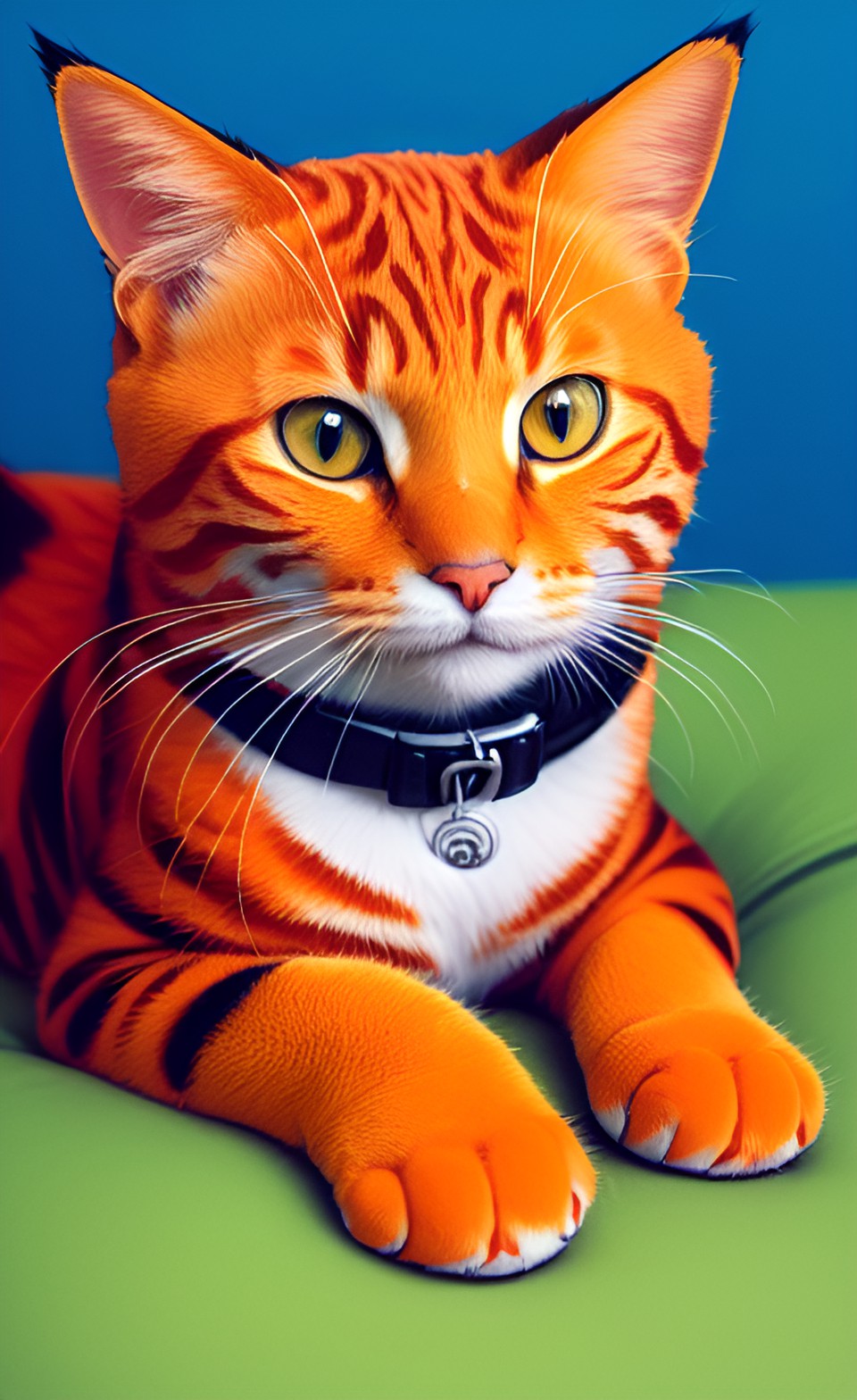 Tony the orange cat - orange cat preview