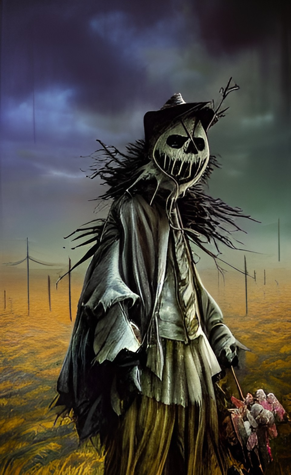 Dread Form 2 - scarecrow fear portrait preview