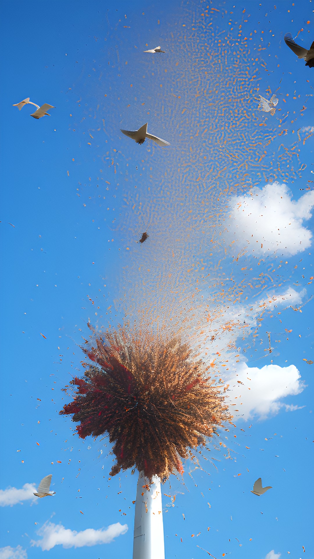 bird explosion preview