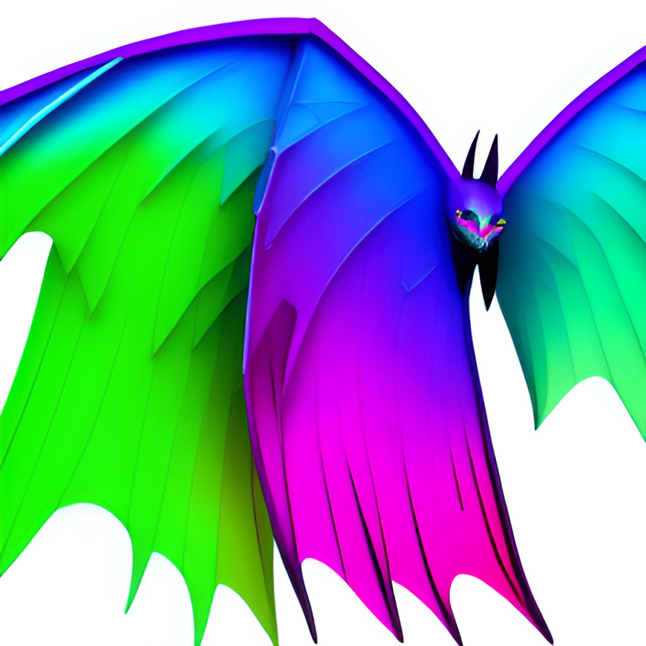 rainbow bat wings preview