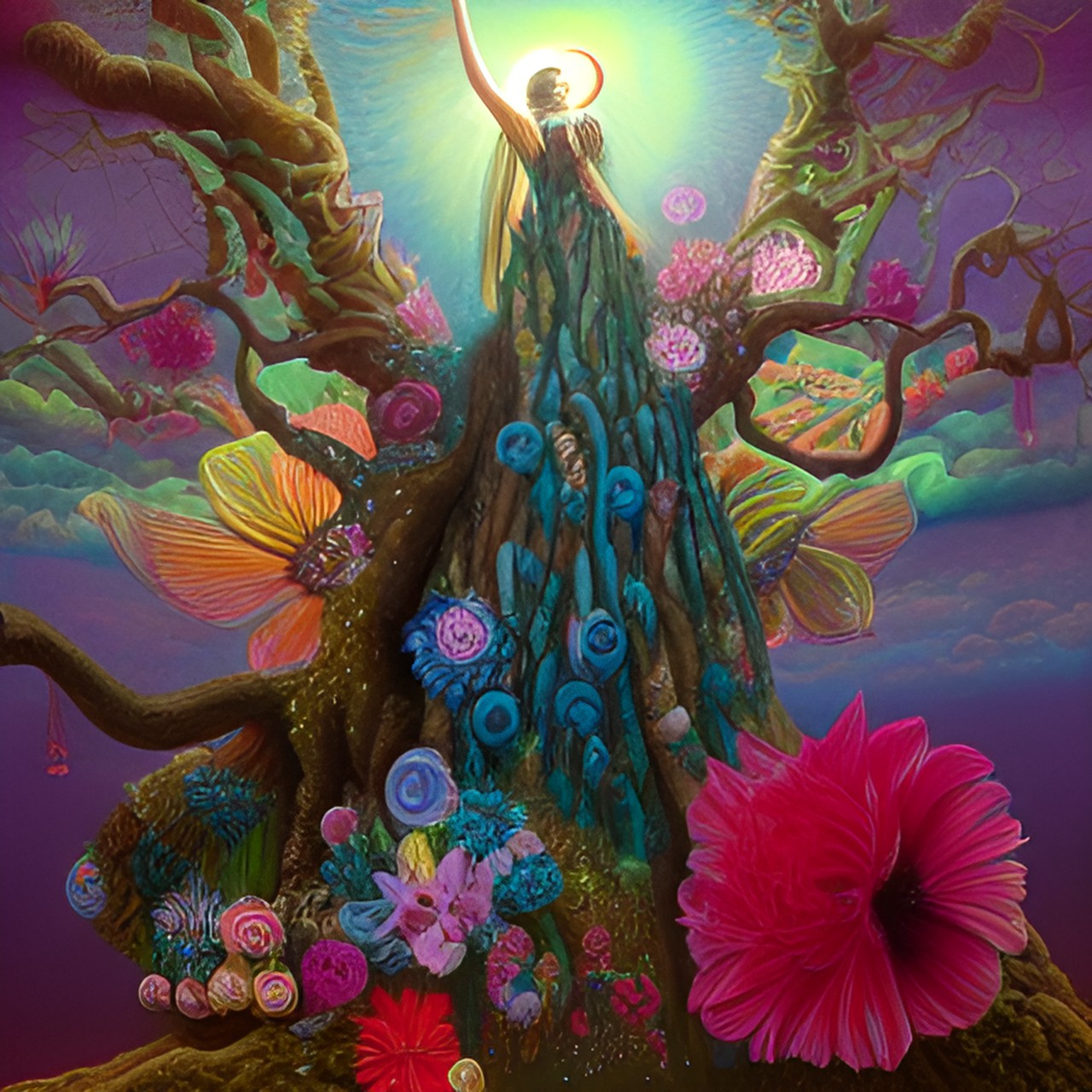 magical/tree/feminine power/ sacred tree preview