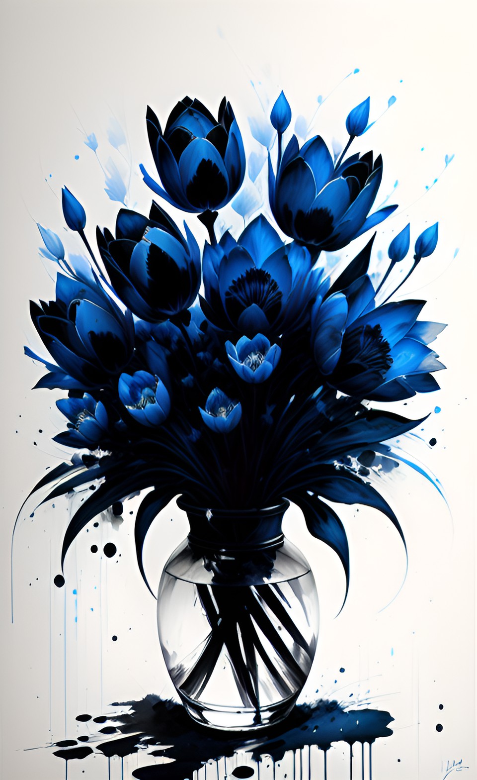 blue tulips preview