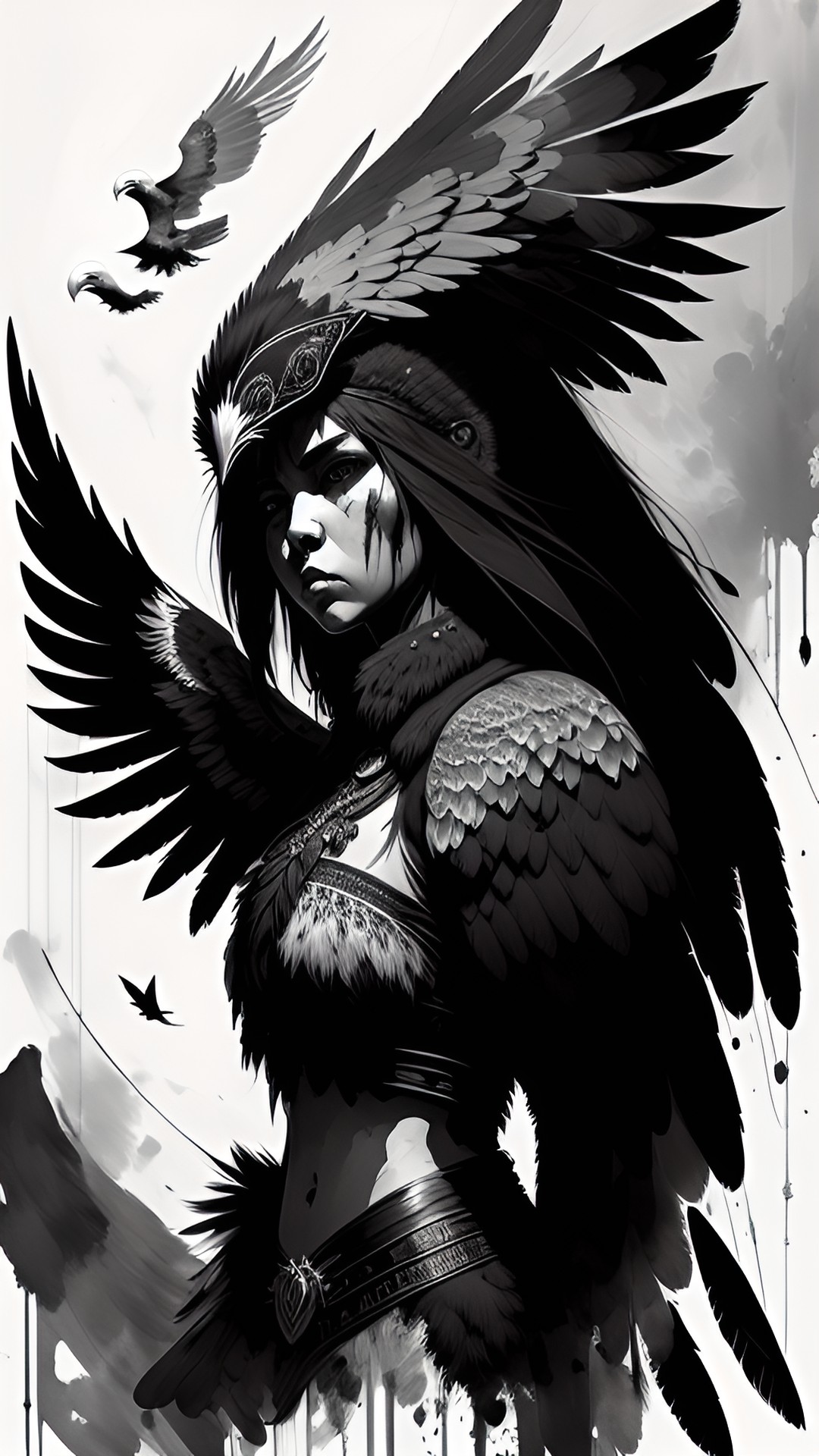 eagle headed harpy women preview