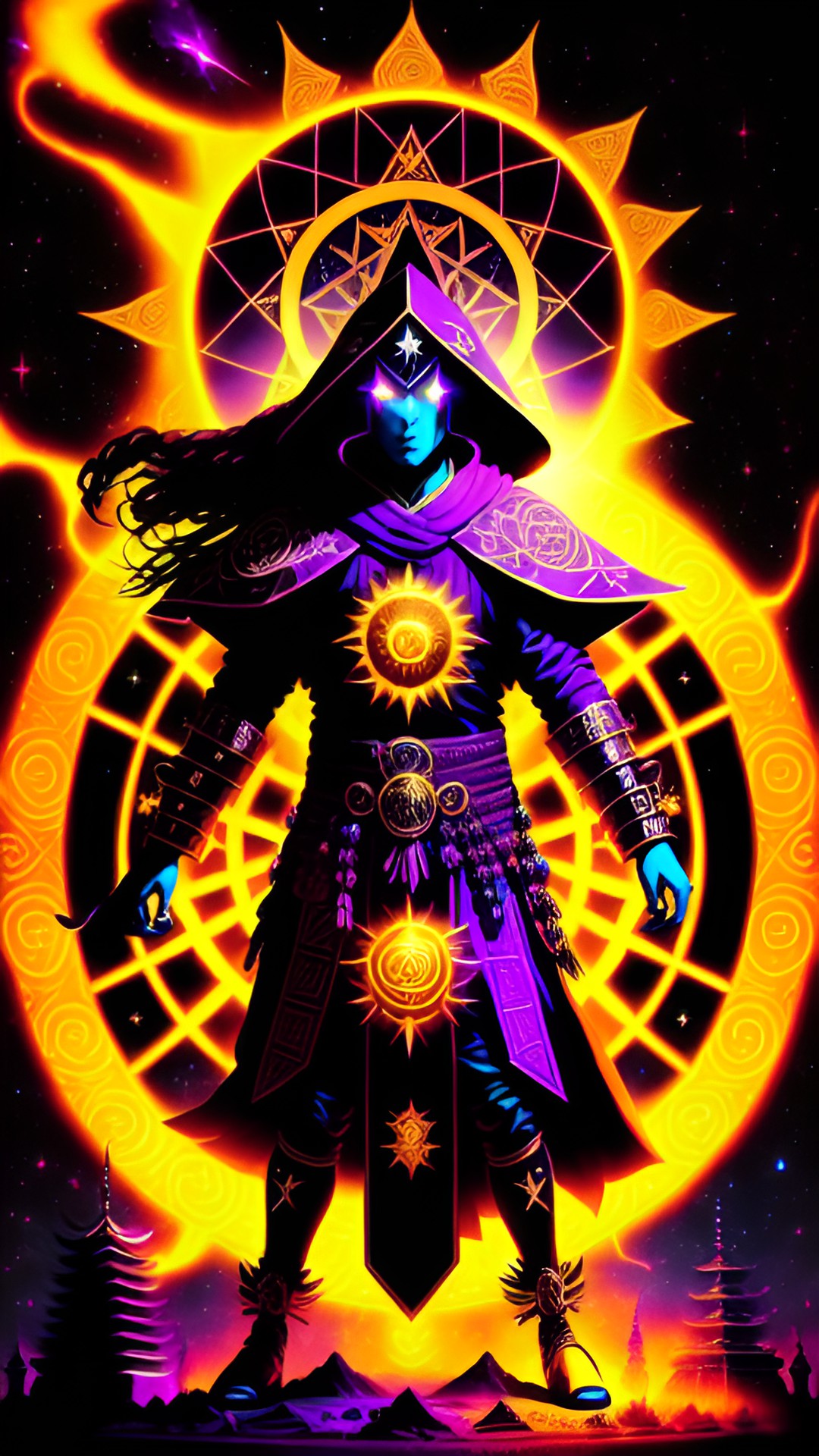 ⛩️🩸🏹🪶cosmic trigger, the final☠️ secret of the👁️ illuminati. discordian metatruth hyper👽 sigil, shamanic🗝️temple initiation ritual. 🌚black🔥sun🌞 ignition. occult🛸alien erisian high priest. octarine 🪐dream🪄weaver conjures the golden🎩♟️👑shadow of the crimson🎴dawn .🪽⚔️🥀🍄 preview