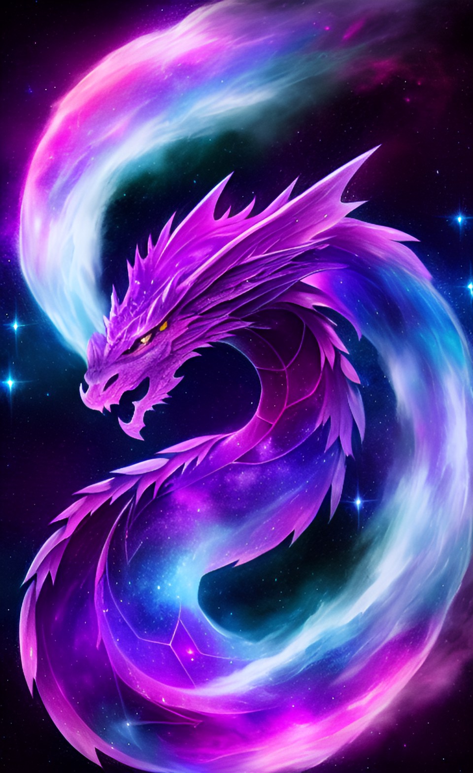 d0 - aesthetic nebula dragon preview