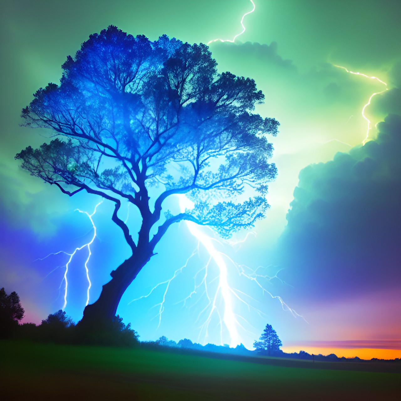 lightning tree preview