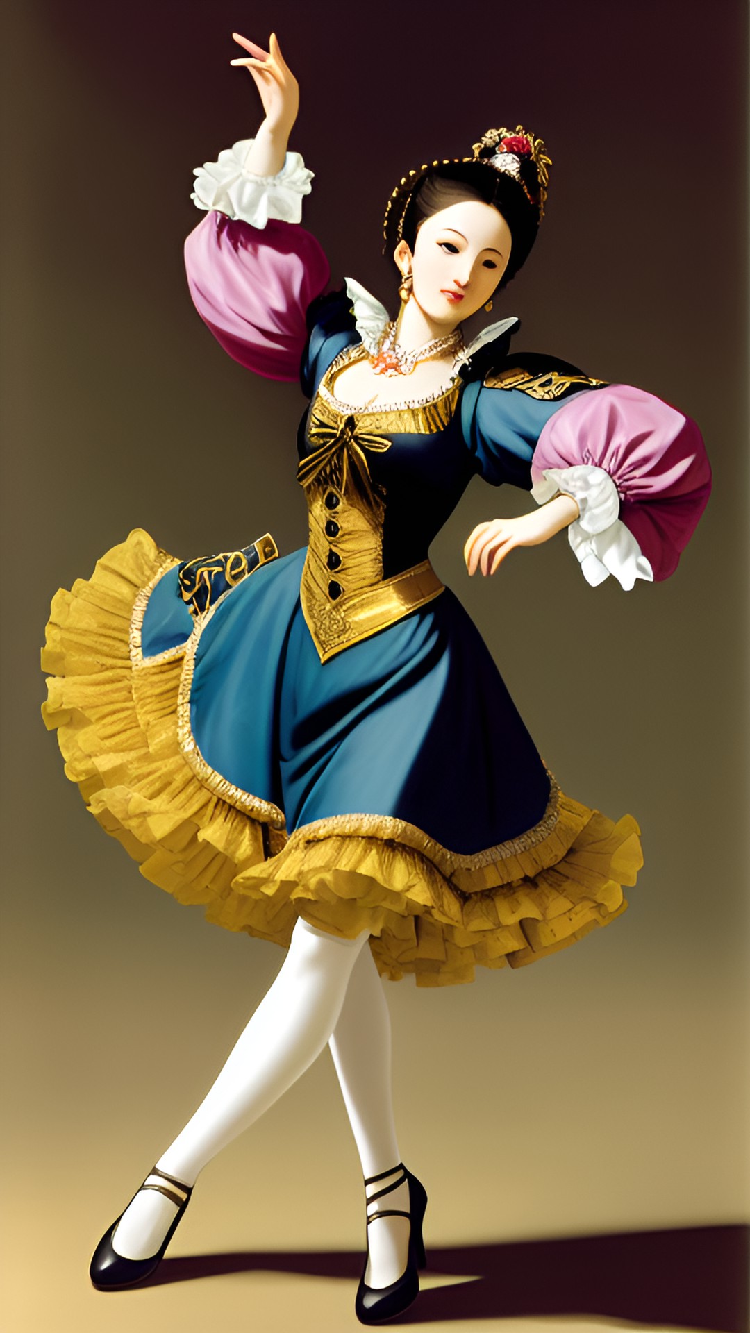 dancing woman baroque era preview