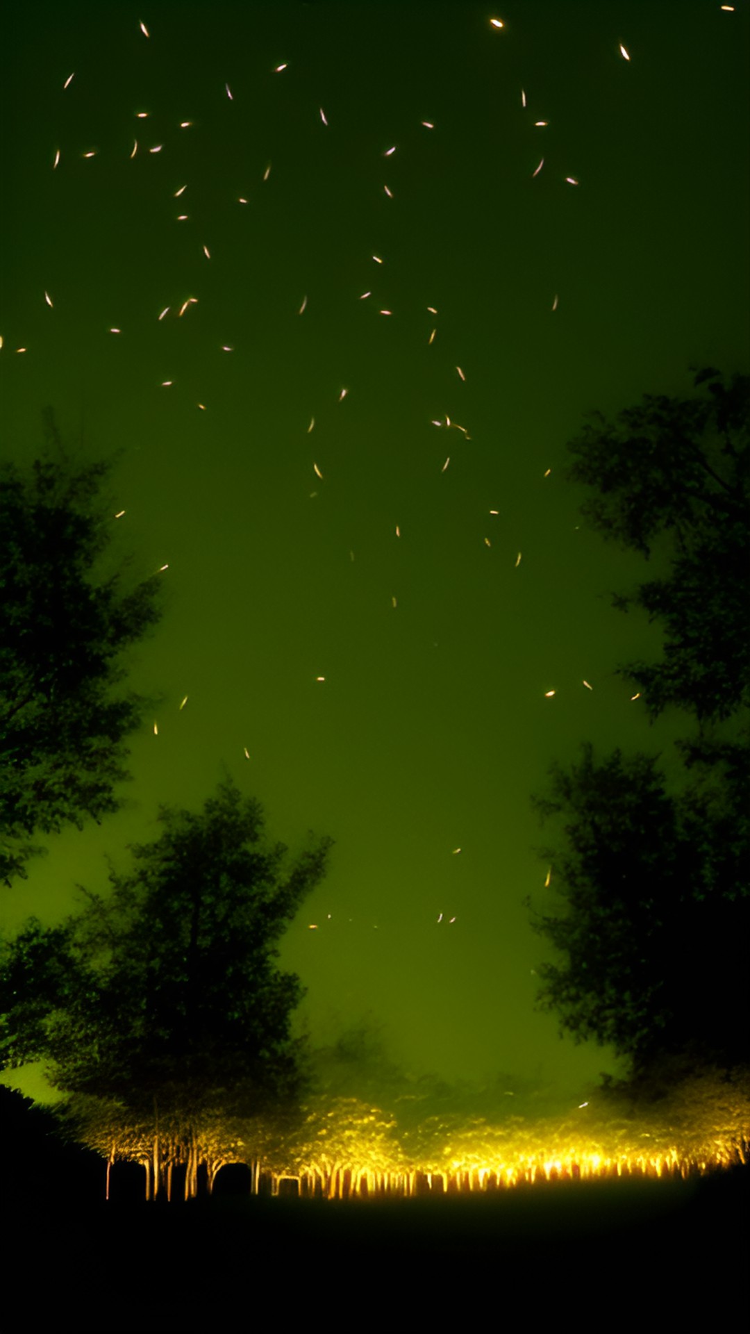 dazzling fireflies in the dark preview