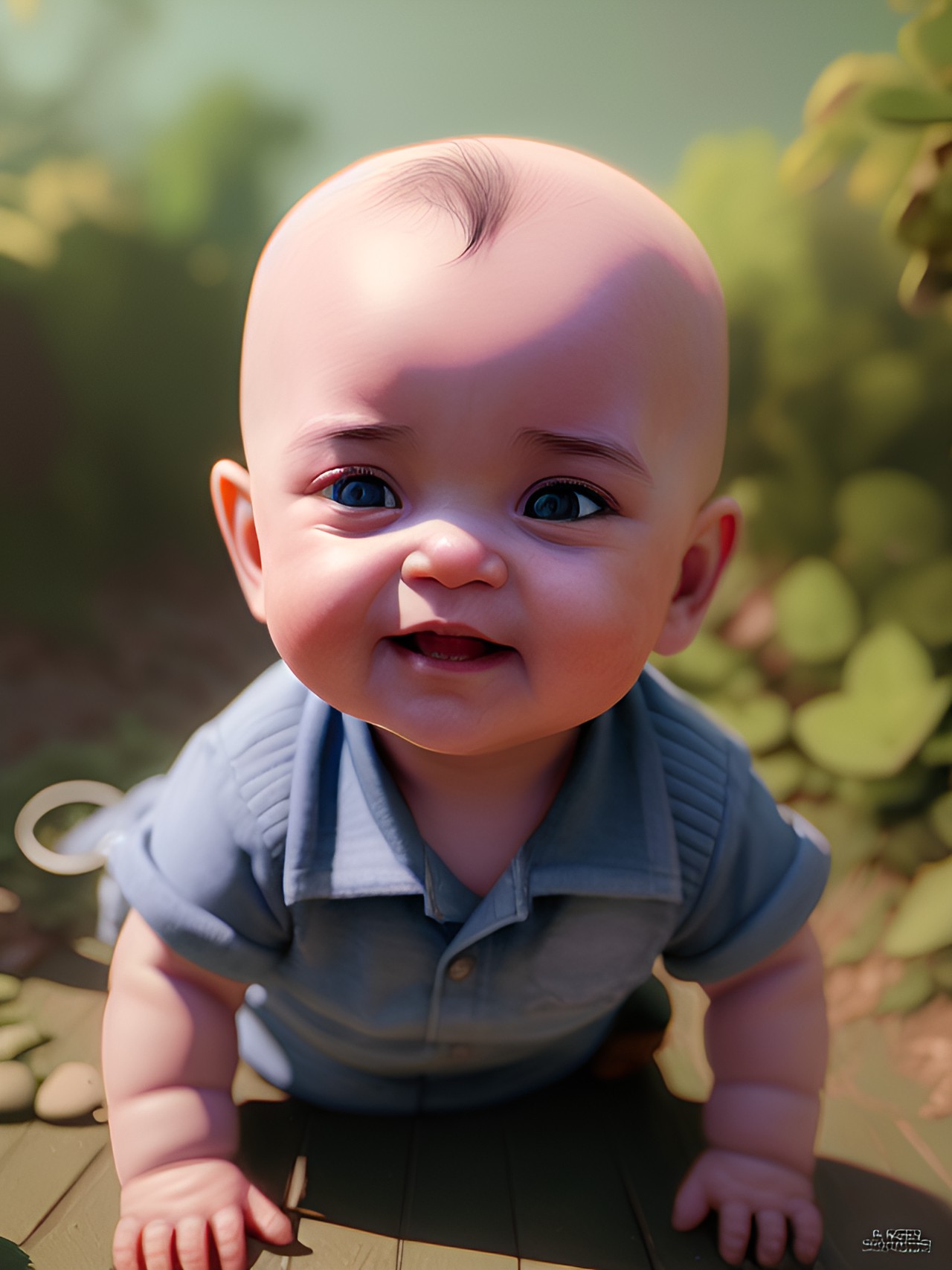 happy baby face preview