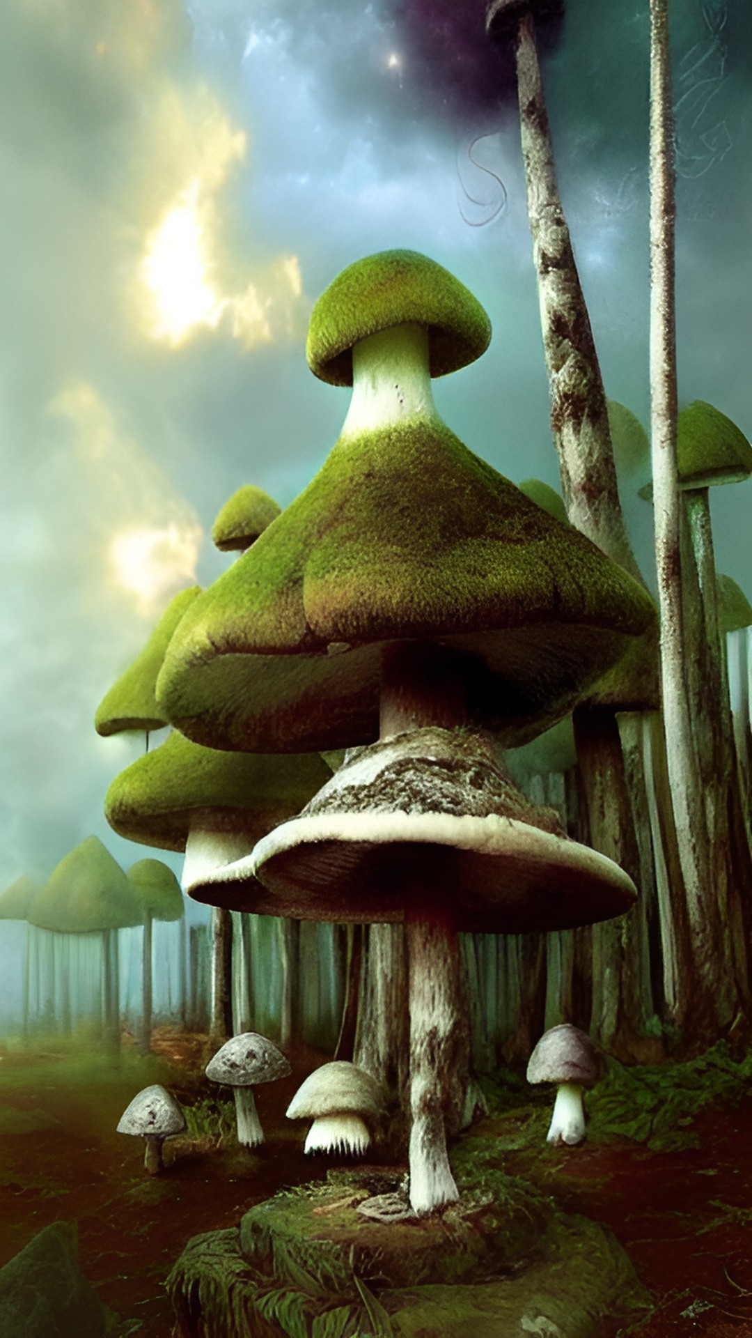 clouds mushrooms ayahuasca saint francis preview