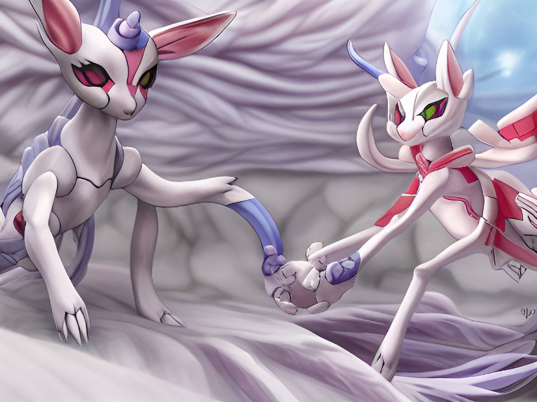 sylveon vs. kyubey preview