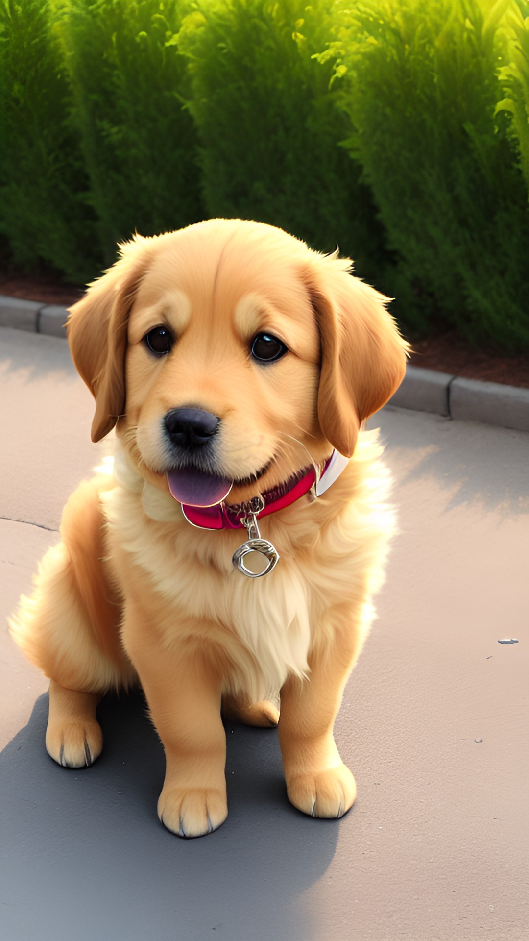 cute golden retriver preview