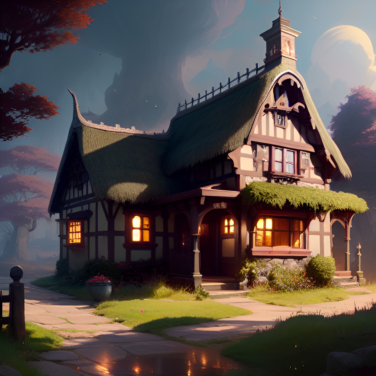 quaint fantasy cottage preview